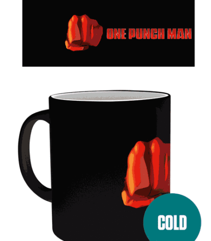 One Punch Man Heat Reveal Mug