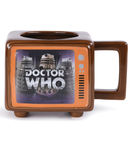 Doctor Who TV-Shaped 3D Heat Reveal Mug