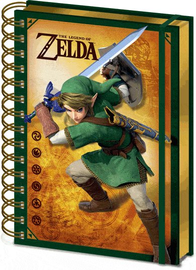 Zelda Notebook (3D Lenticular)